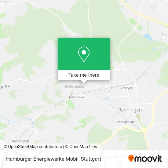 Карта Hamburger Energiewerke Mobil