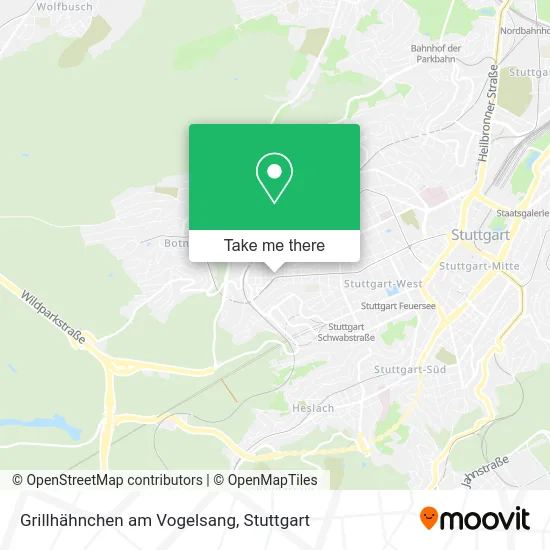 Карта Grillhähnchen am Vogelsang