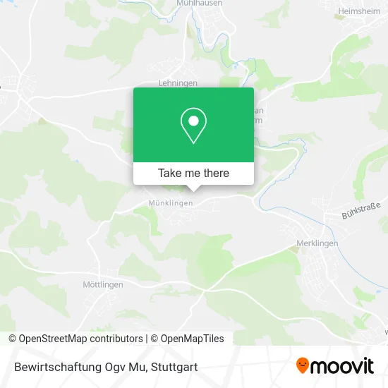 Карта Bewirtschaftung Ogv Mu