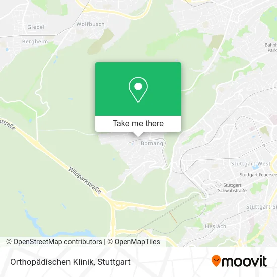 Карта Orthopädischen Klinik