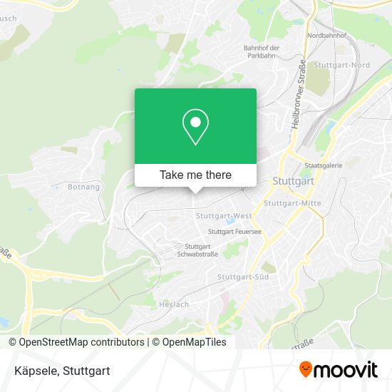 Карта Käpsele