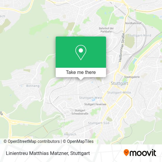 Карта Linientreu Matthias Matzner