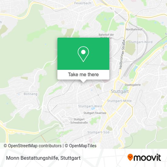 Карта Monn Bestattungshilfe