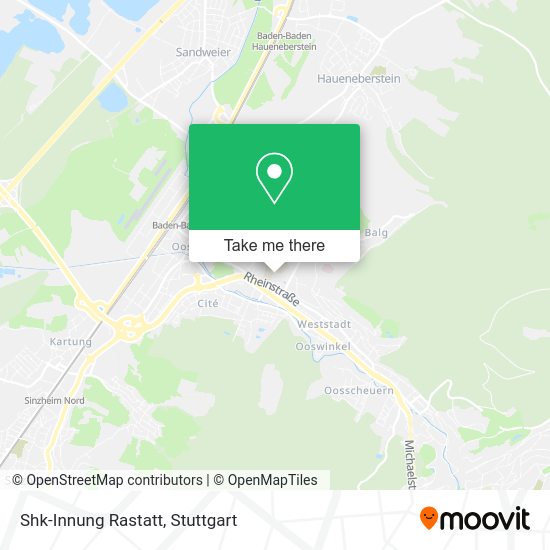 Карта Shk-Innung Rastatt