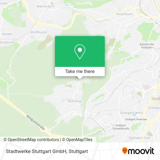 Карта Stadtwerke Stuttgart GmbH