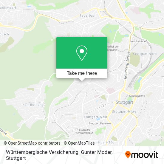 Карта Württembergische Versicherung: Gunter Moder