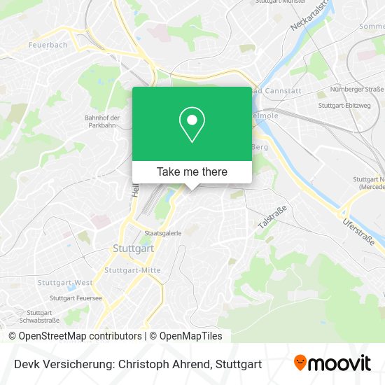 Карта Devk Versicherung: Christoph Ahrend