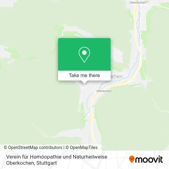 Карта Verein für Homöopathie und Naturheilweise Oberkochen