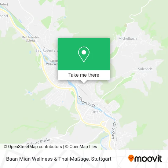 Карта Baan Mian Wellness & Thai-Maßage