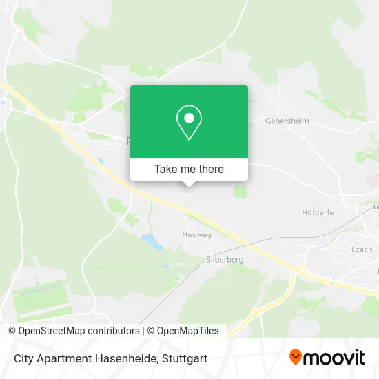 Карта City Apartment Hasenheide