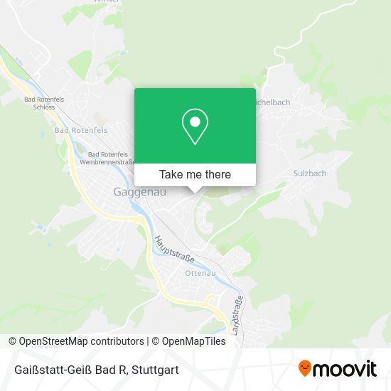 Карта Gaißstatt-Geiß Bad R