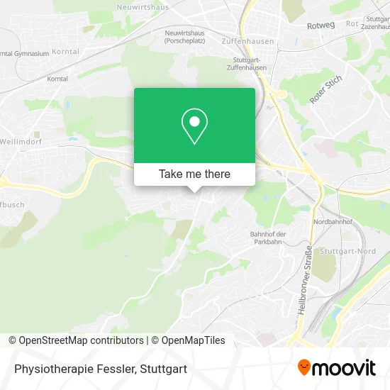 Карта Physiotherapie Fessler