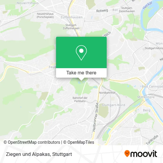 Карта Ziegen und Alpakas