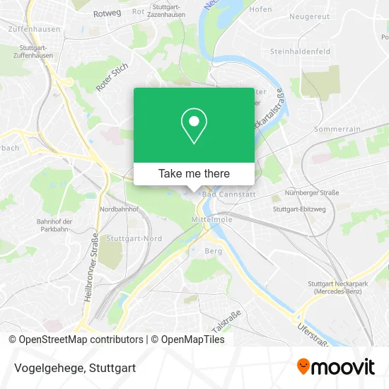 Карта Vogelgehege