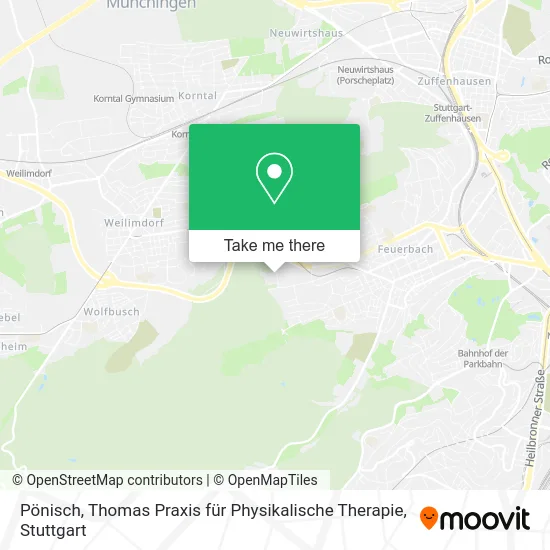 Карта Pönisch, Thomas Praxis für Physikalische Therapie
