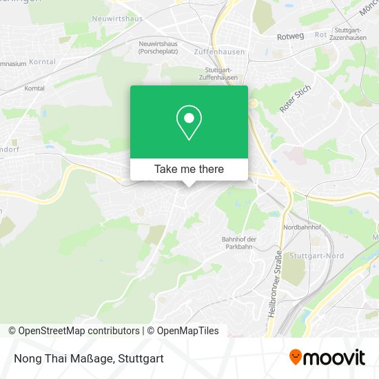 Карта Nong Thai Maßage