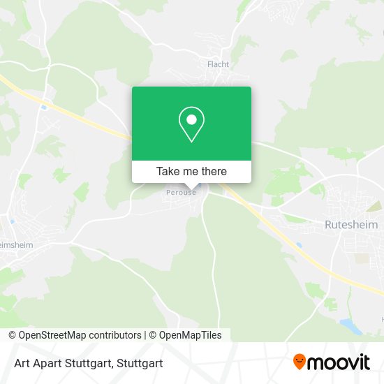 Карта Art Apart Stuttgart