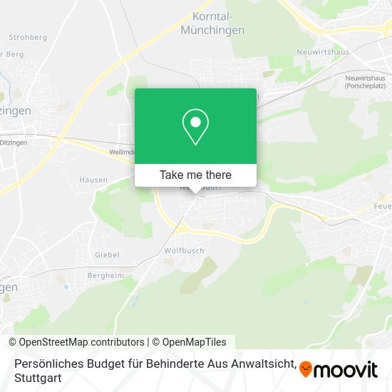 Карта Persönliches Budget für Behinderte Aus Anwaltsicht
