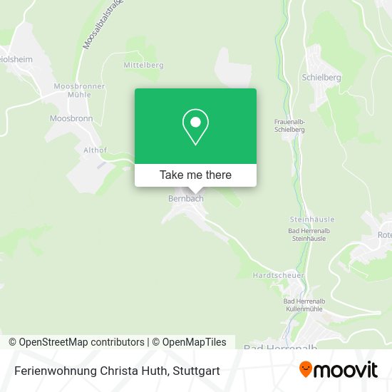Карта Ferienwohnung Christa Huth