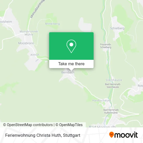 Карта Ferienwohnung Christa Huth