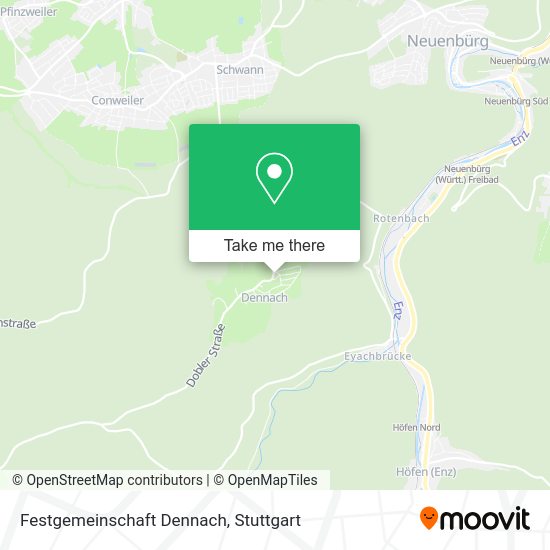 Карта Festgemeinschaft Dennach
