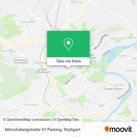 Карта Mönchsbergstraße 97 Parking