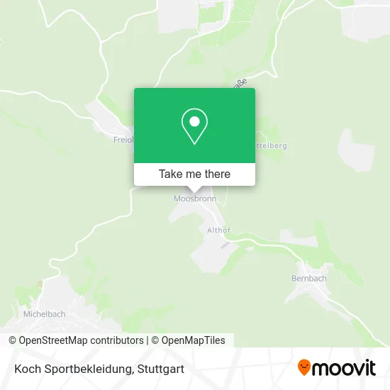 Карта Koch Sportbekleidung