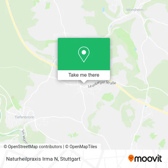 Карта Naturheilpraxis Irma N