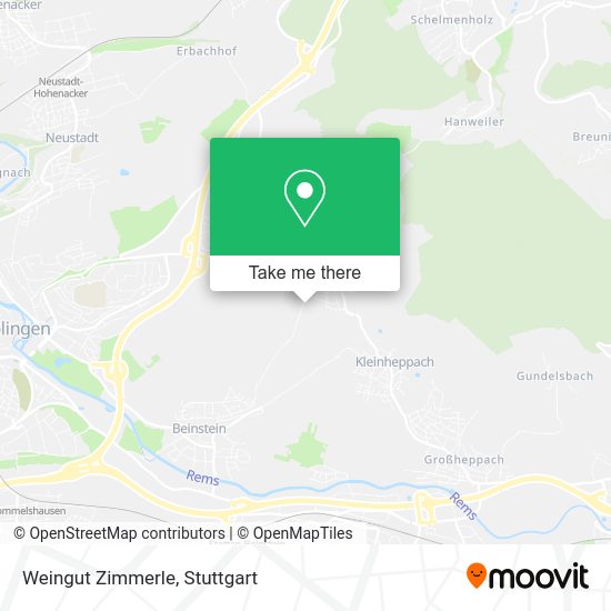 Карта Weingut Zimmerle