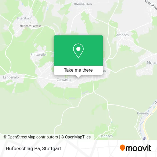 Карта Hufbeschlag Pa