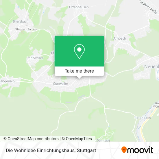 Карта Die Wohnidee Einrichtungshaus