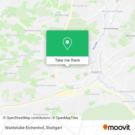 Карта Waldstube Eichenhof
