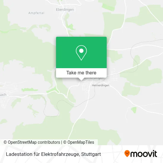 Карта Ladestation für Elektrofahrzeuge