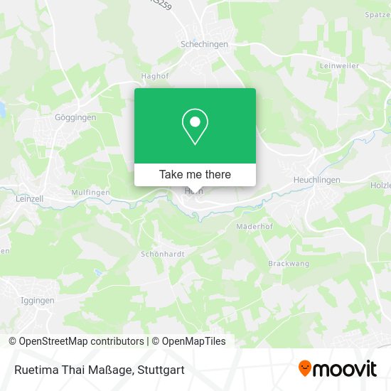 Карта Ruetima Thai Maßage