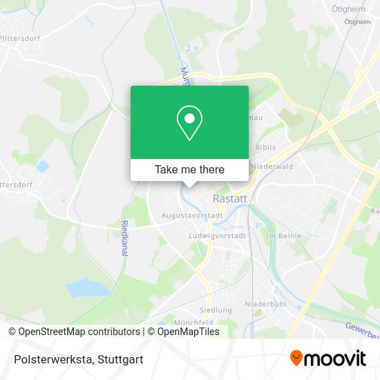 Карта Polsterwerksta