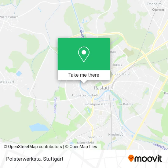 Карта Polsterwerksta
