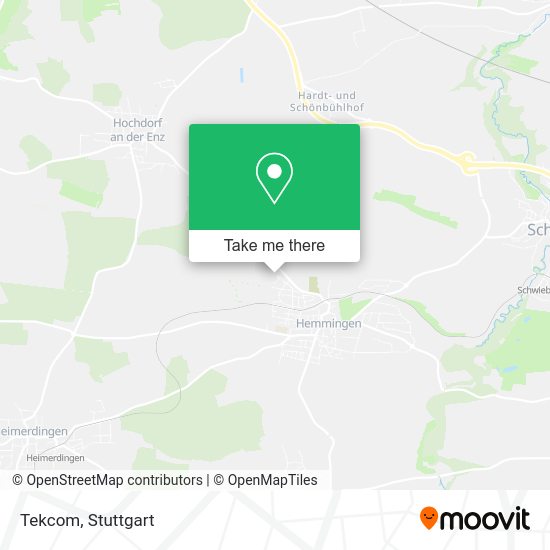 Tekcom map