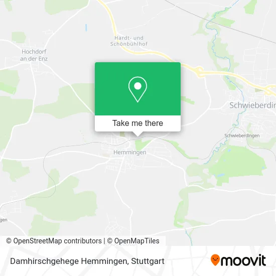 Карта Damhirschgehege Hemmingen