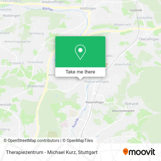 Карта Therapiezentrum - Michael Kurz