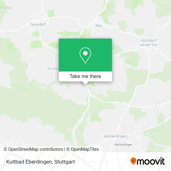Карта Kultbad Eberdingen