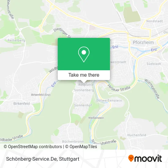 Карта Schönberg-Service.De