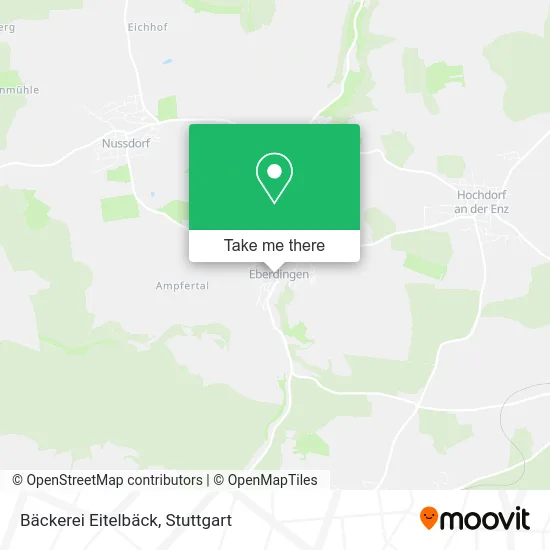 Карта Bäckerei Eitelbäck