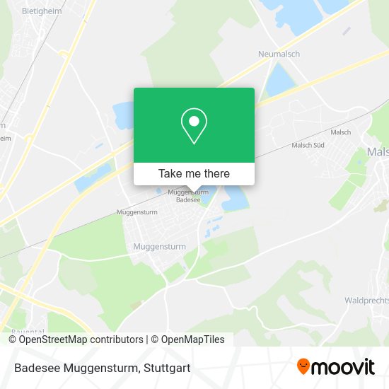 Карта Badesee Muggensturm