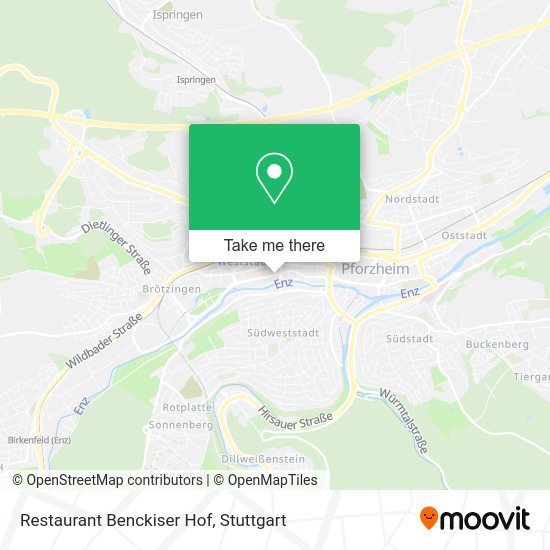 Карта Restaurant Benckiser Hof