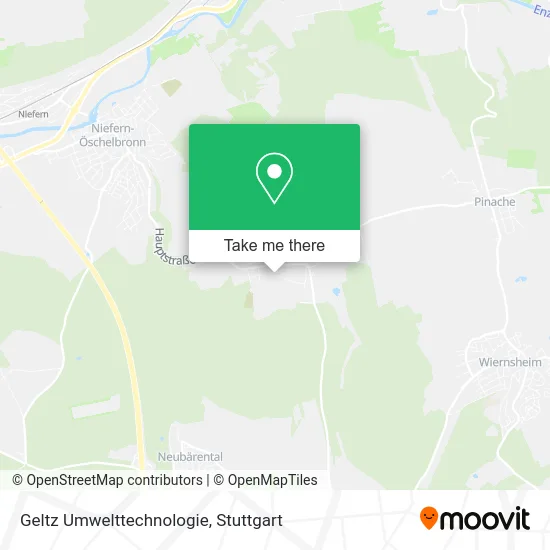 Карта Geltz Umwelttechnologie