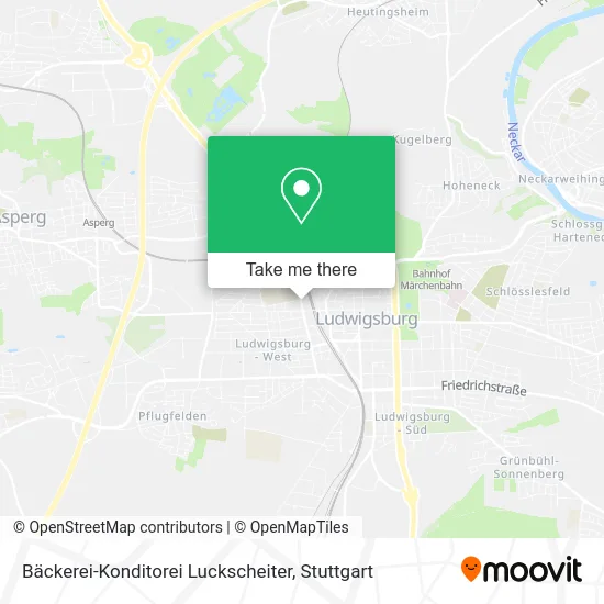 Карта Bäckerei-Konditorei Luckscheiter