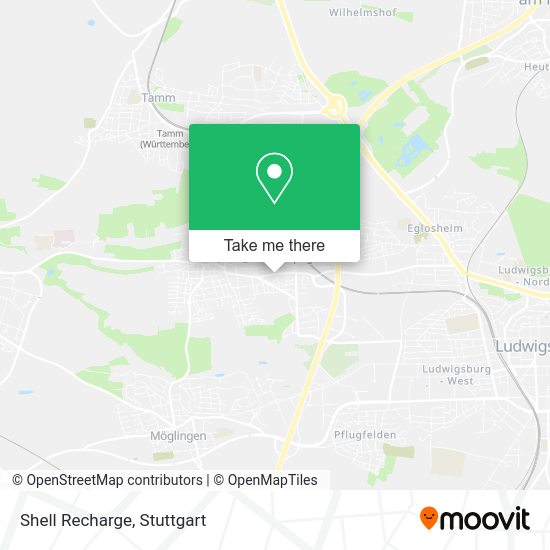 Shell Recharge map