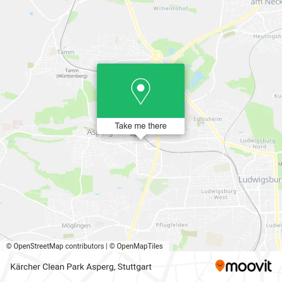 Карта Kärcher Clean Park Asperg