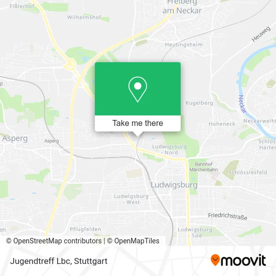 Карта Jugendtreff Lbc