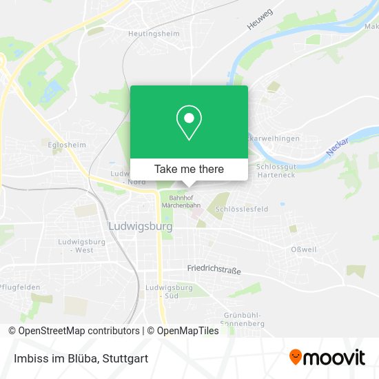 Карта Imbiss im Blüba